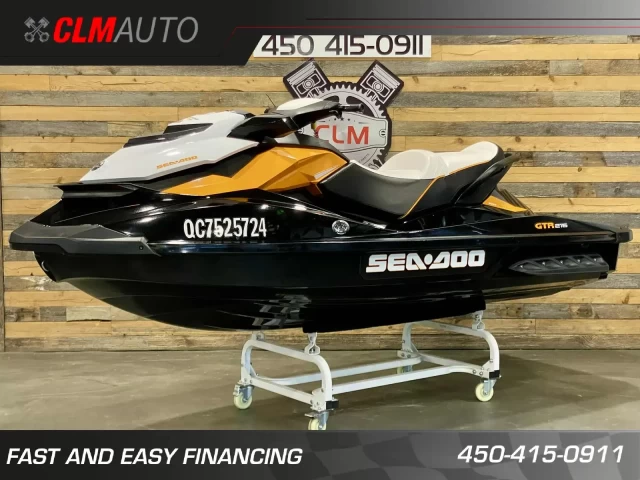 BRP SEA-DOO GTS 215 H.P + IBR + VTS + 3 PASSAGERS + SEULLEMENT 95 HR  2013