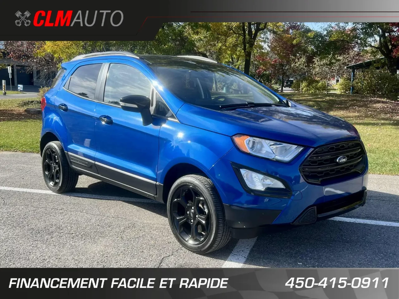 FORD 2022 ECOSPORT SES 4WD + 2.0L + SEULEMENT 40693 KM + GARANTIE FORD + COULEUR RARE + CONDITION A1 